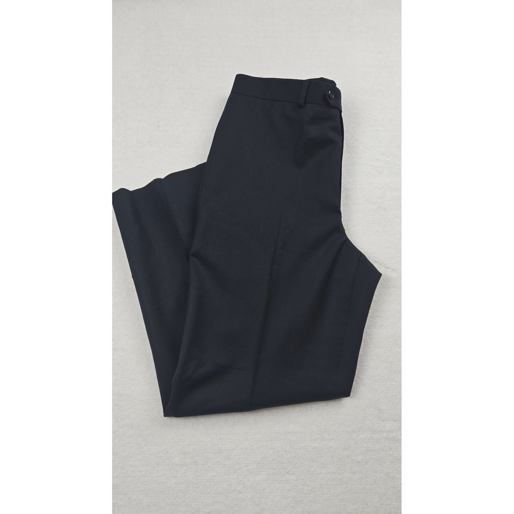 JOS A BANK Executive Collection Mens‎ Wool Dress Pants Trousers Size 35R Black